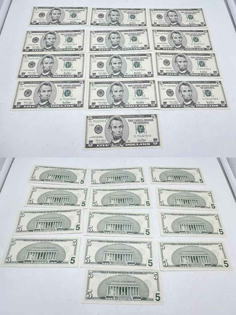 大量◆129枚◆アメリカ紙幣 ドル紙幣 旧札 米国 ドル札 海外紙幣 ドルまとめ◆外国 古札◆旧100ドル 旧50ドル 20ドル 10ドル リンカーン_画像9