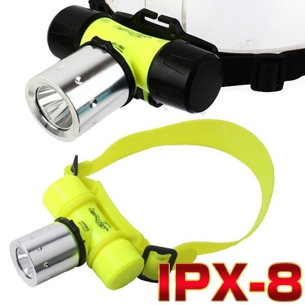  free shipping waterproof head light scuba diving outdoor light weight mountain climbing night fishing camp CREE company XML-T6 700 lumen headlamp ipx8