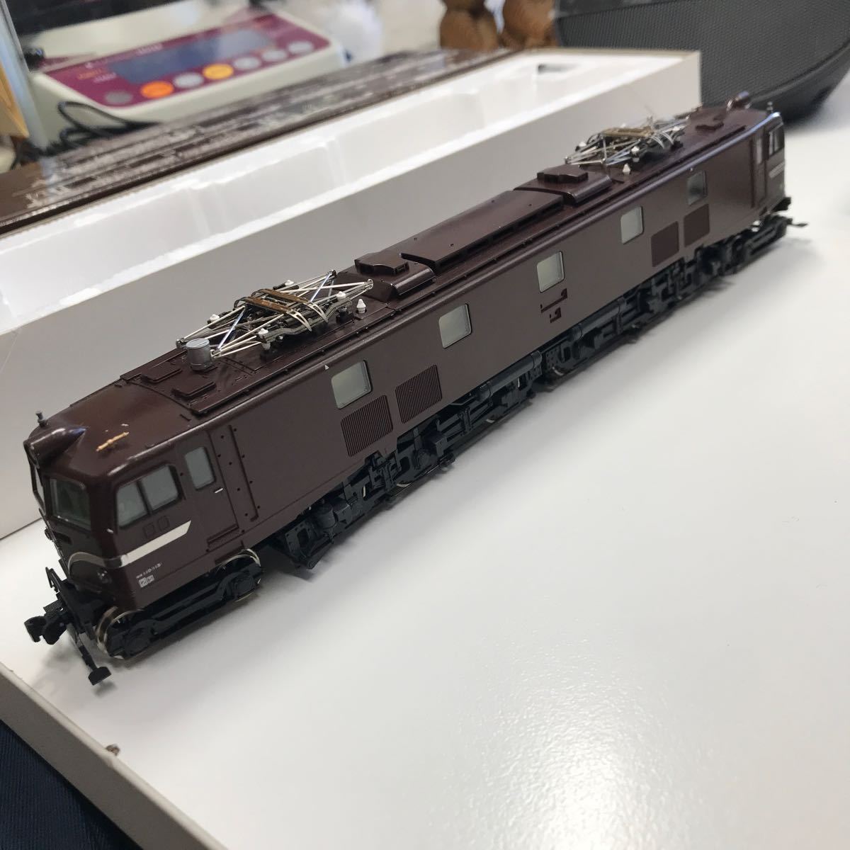 鉄道模型 HO ゲージ KATO 29-517 EF58(茶) DCC仕様 中古現状品_画像9