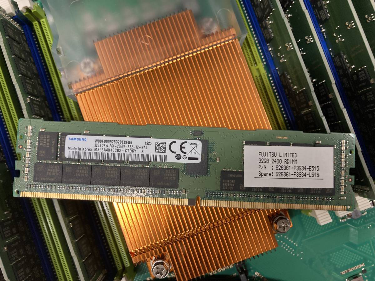 Fujitsu Primergy RX2530 M2 / E5-2697 V4(2.3GHz,14Core) x2機/512GB(32GB x16枚)/PRAID EP420i/Dual PSU③_画像5