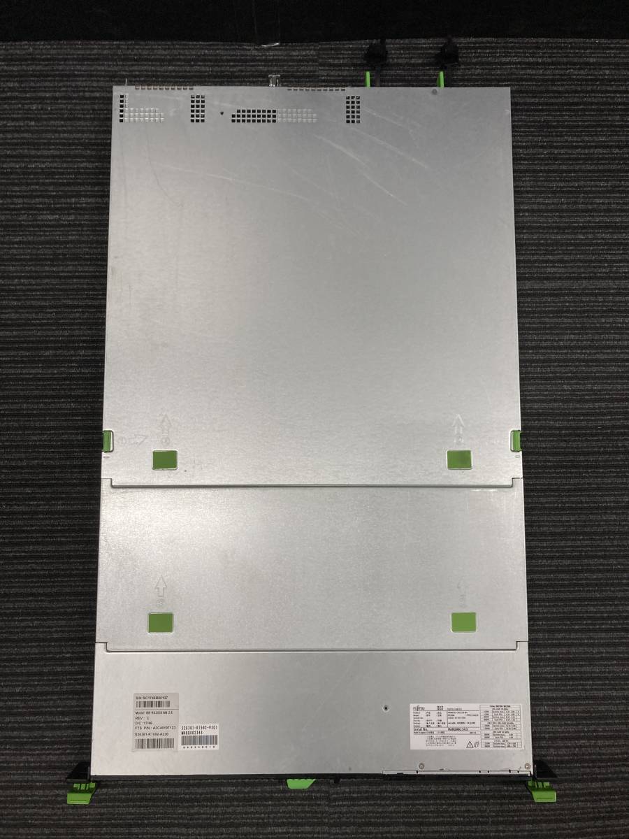 富士通 Primergy RX2530 M4 1Uサーバ 、4コア Xeon Silver 4112 2.6GHz*2基/32GB/RAID/NIC/PSU*2基_画像2