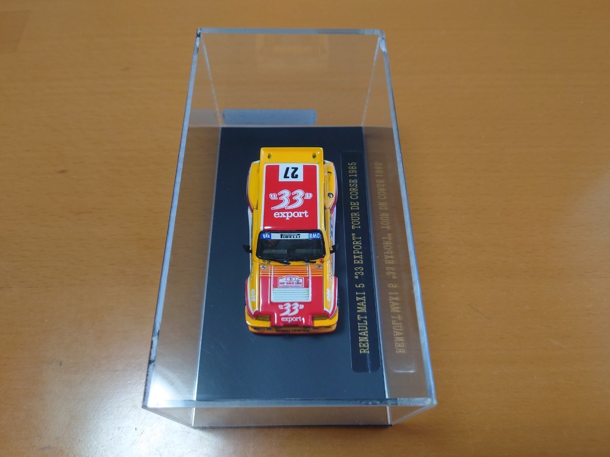 ☆1/43 スターター ルノー 5マキシターボ WRC 1985年ツールド ☆1/43 スターター ルノー 5マキシターボ WRC 1985年ツールド