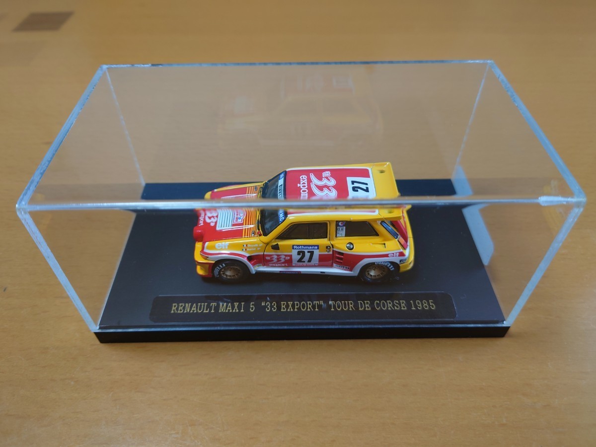 ☆1/43 スターター ルノー 5マキシターボ WRC 1985年ツールド ☆1/43 スターター ルノー 5マキシターボ WRC 1985年ツールド
