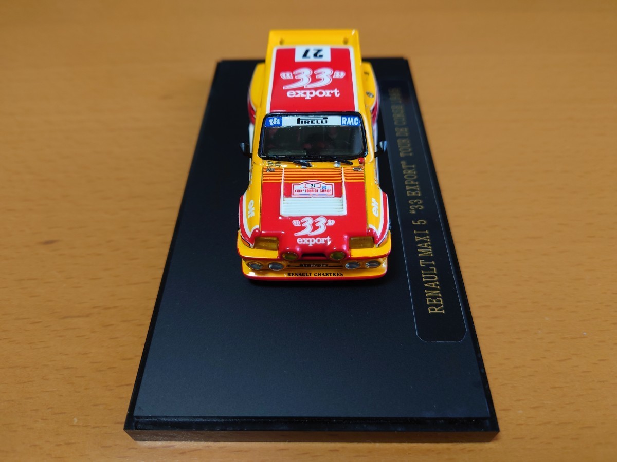 ☆1/43 スターター ルノー 5マキシターボ WRC 1985年ツールド ☆1/43 スターター ルノー 5マキシターボ WRC 1985年ツールド