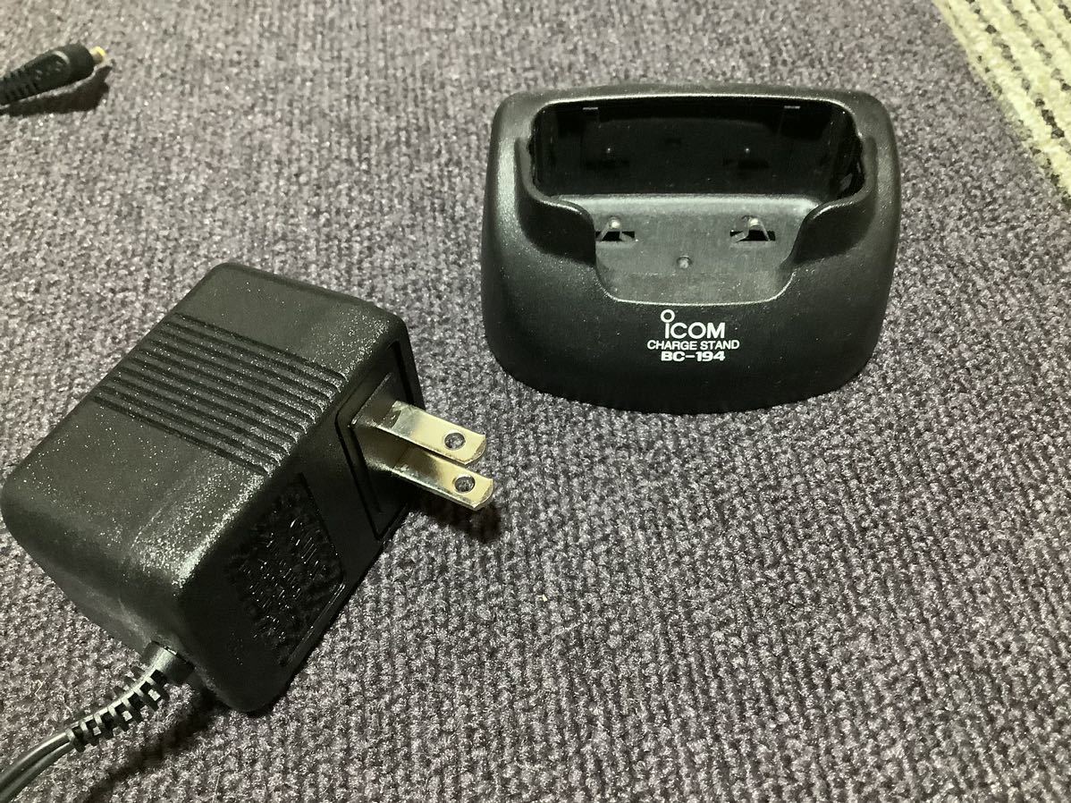 iCOM IC-R6 充電スタンド&メモリー編集セット_画像4