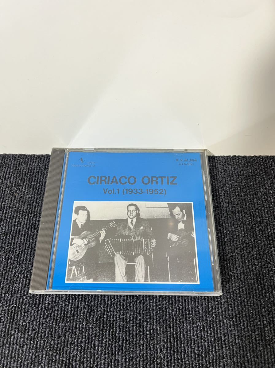 CIRIACO ORTIZ CD TANGO タンゴCD club tang argentino Vol.1_画像1