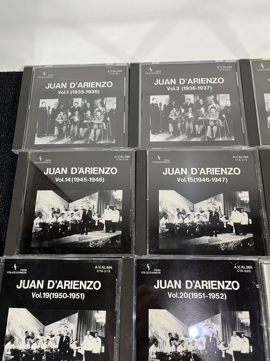 JUAN D'ARIENZO CD TANGO タンゴCD club tang argentino Vol.1.2. 11~25の画像2