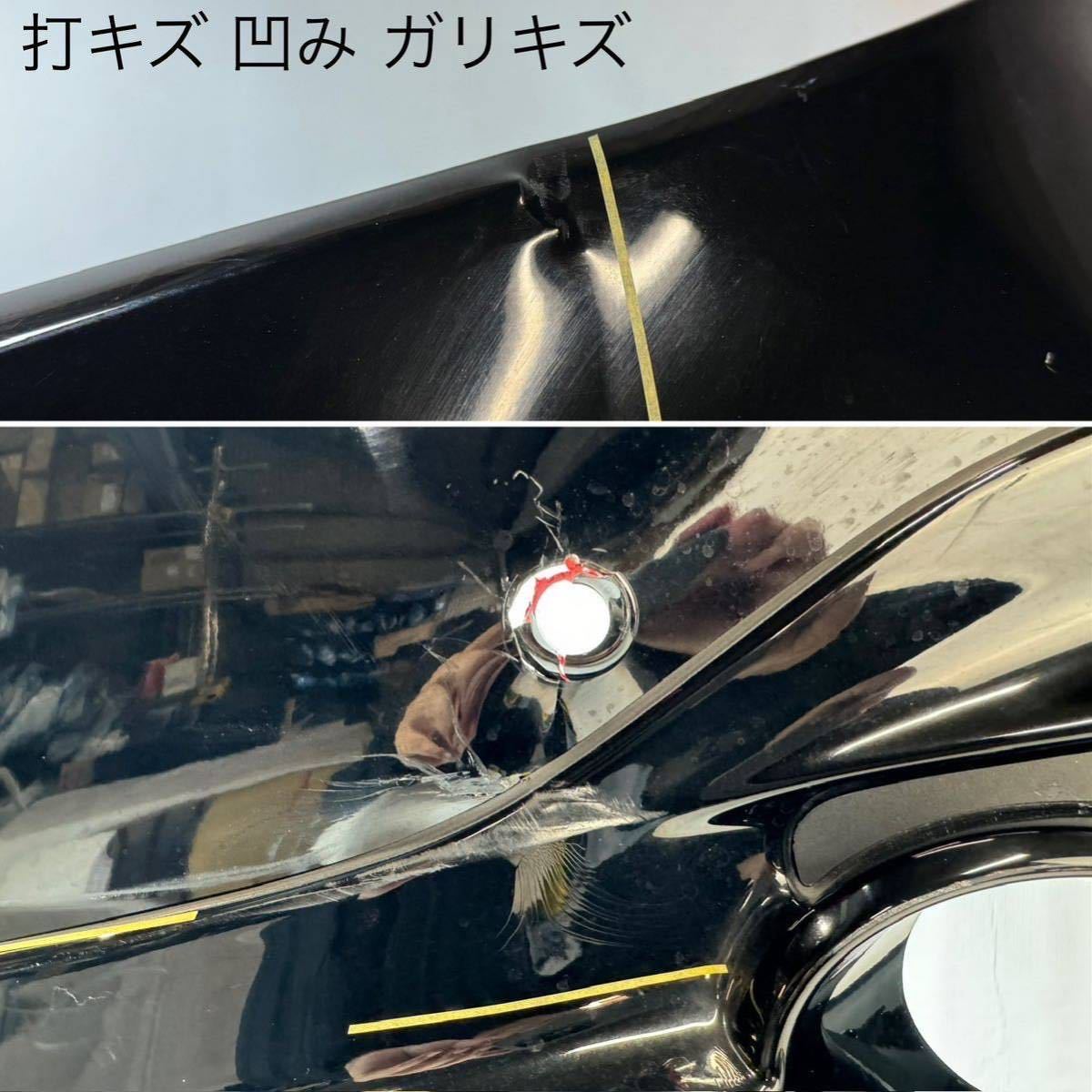 S-2167 アルファード フロントバンパー TRD スポイラー付き LED AGH30W 前期 52119-58440 ブラック 202 TOYOTA 11.11AM_画像6