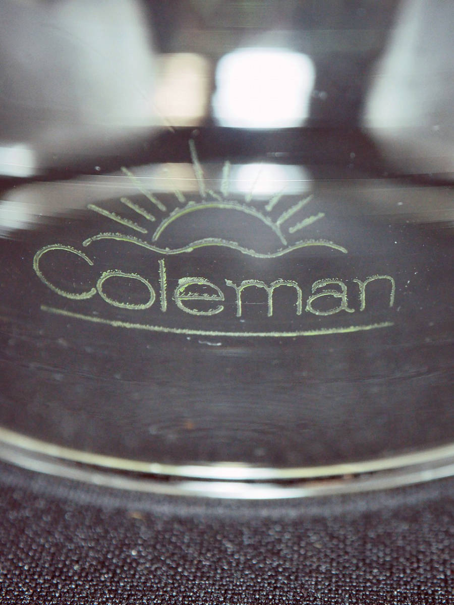 Coleman コールマン グリーンサンシャイン　ビンテージ　グローブ グリーンレター 緑文字 200 200A 200B 201 202 242に使えます　c4_画像1
