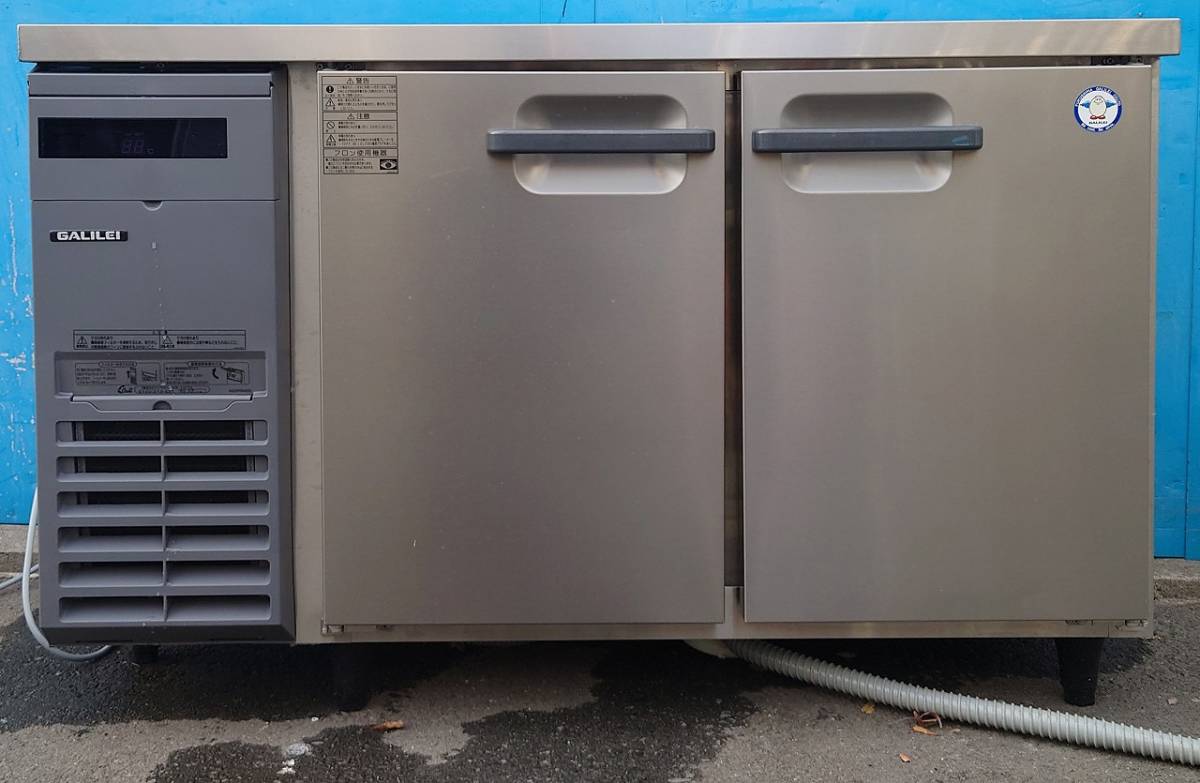 テーブル型冷凍庫 100ｖ 169L フクシマ LCU-122FM 2023年 未使用品