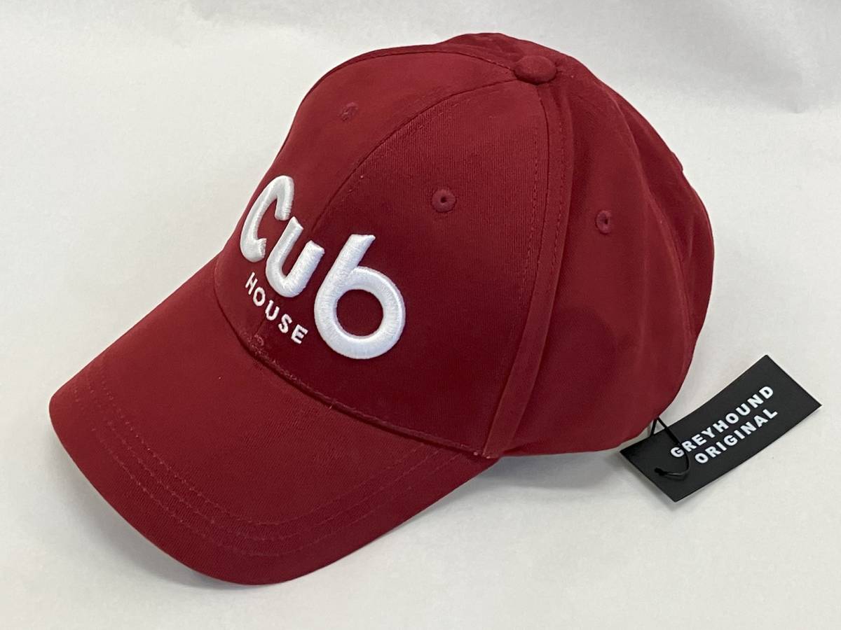  カブハウス　Ｃｕｂ HOUSE グレイハウンド GREYHOUNDO (Cap 帽子　F フリーサイズ　グレイハウンド　新品　スーパーカブ　カブ主) _画像1