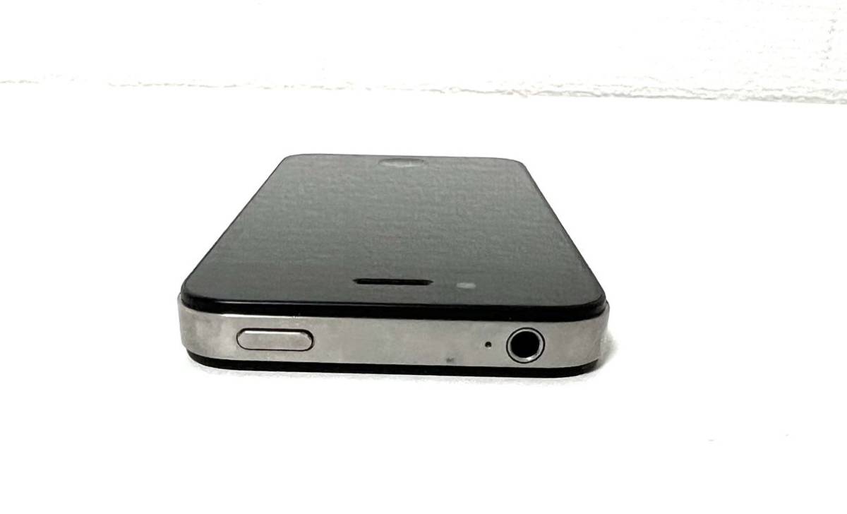 ○ 初期化済み SIMフリー Apple iPhone4s A1387 ブラック iPhone アップル 充電コード_画像5