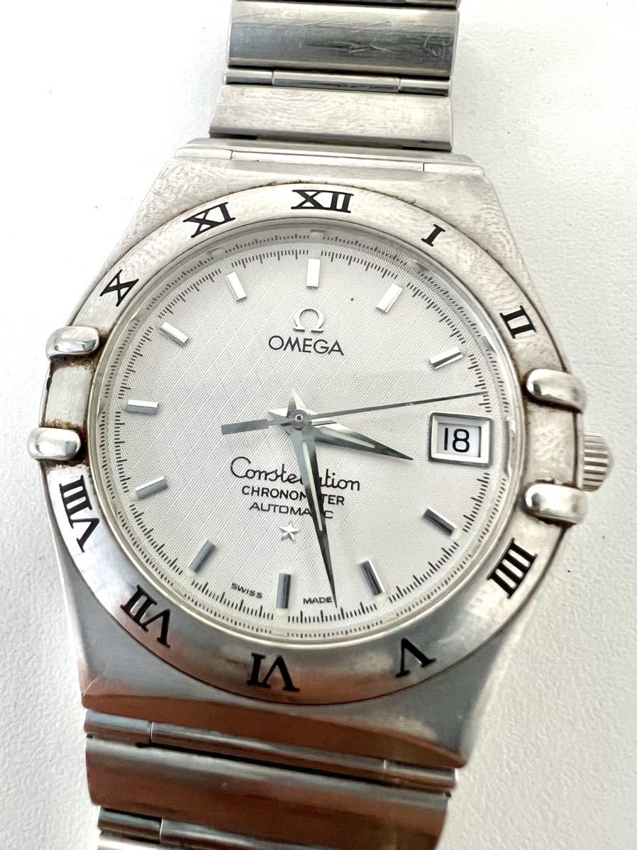 ○ 稼動品 OMEGA Constellation CHRONOMETER AUTOMATIC オメガ コンステレーション メンズ 1551/861 オートマ_画像1