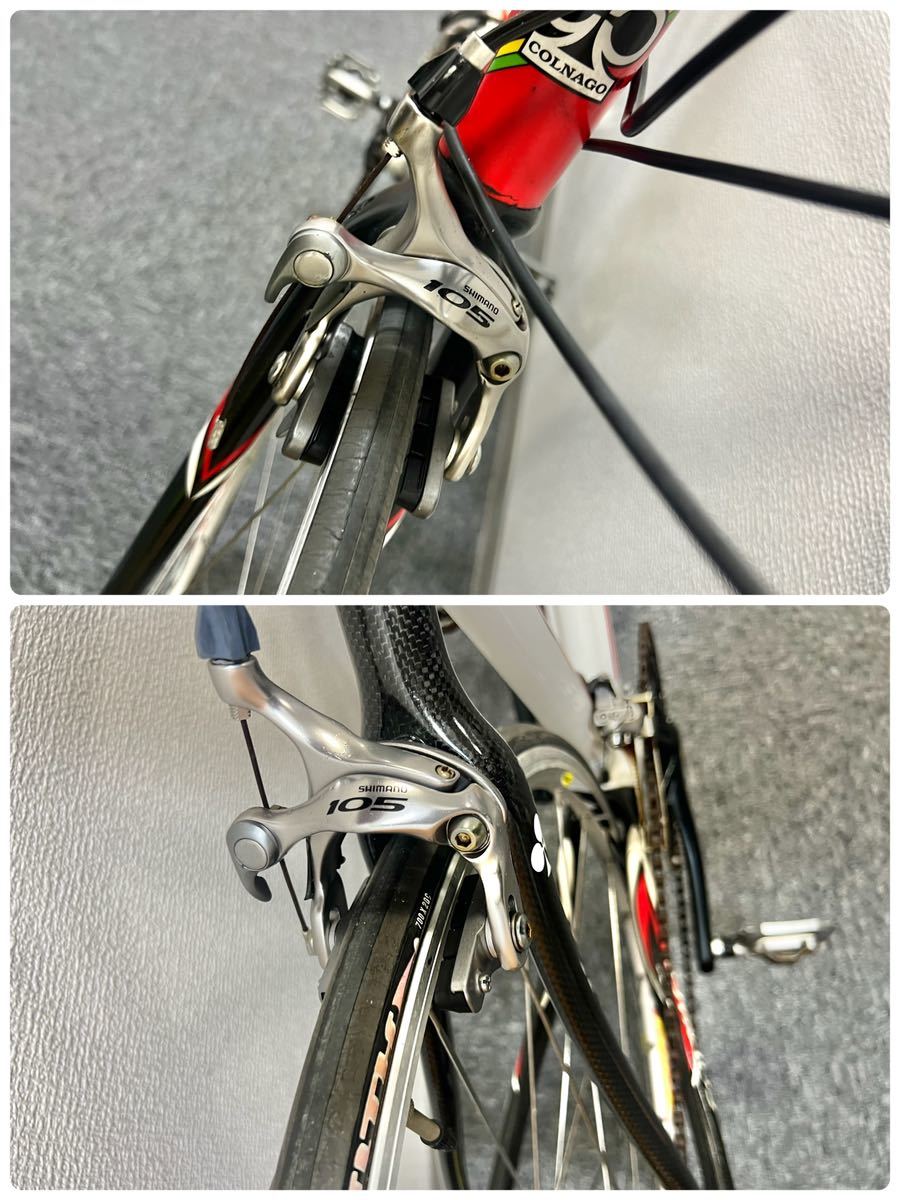 ○ コルナゴ COLNAGO アルテ ARTE 105 ロードバイク ホワイト レッド 700×20c 2017年モデル？_画像8