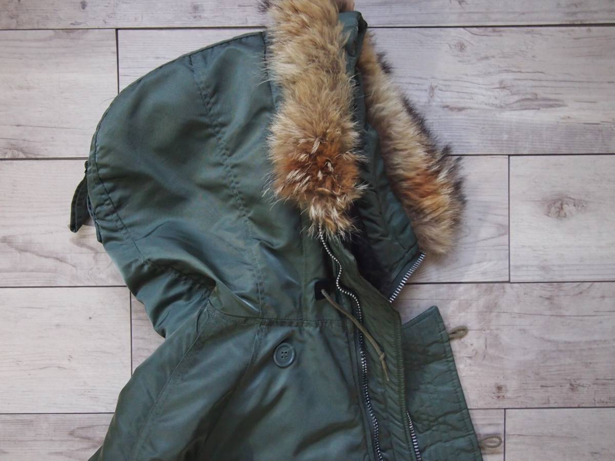 SPIEWAK/スピワック N-3B PARKA フライトジャケット 38 MIL-J-3786J 米国製_画像3