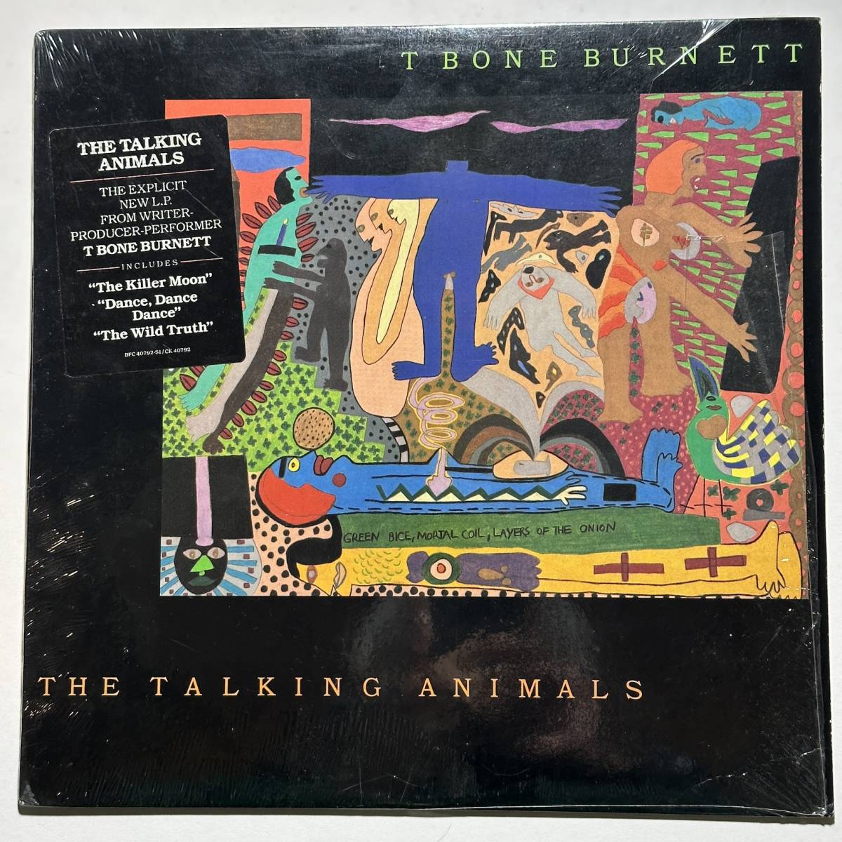 T-Bone Burnett・The Talking Animals　US Original LP　w./ shrink, sticker_画像1