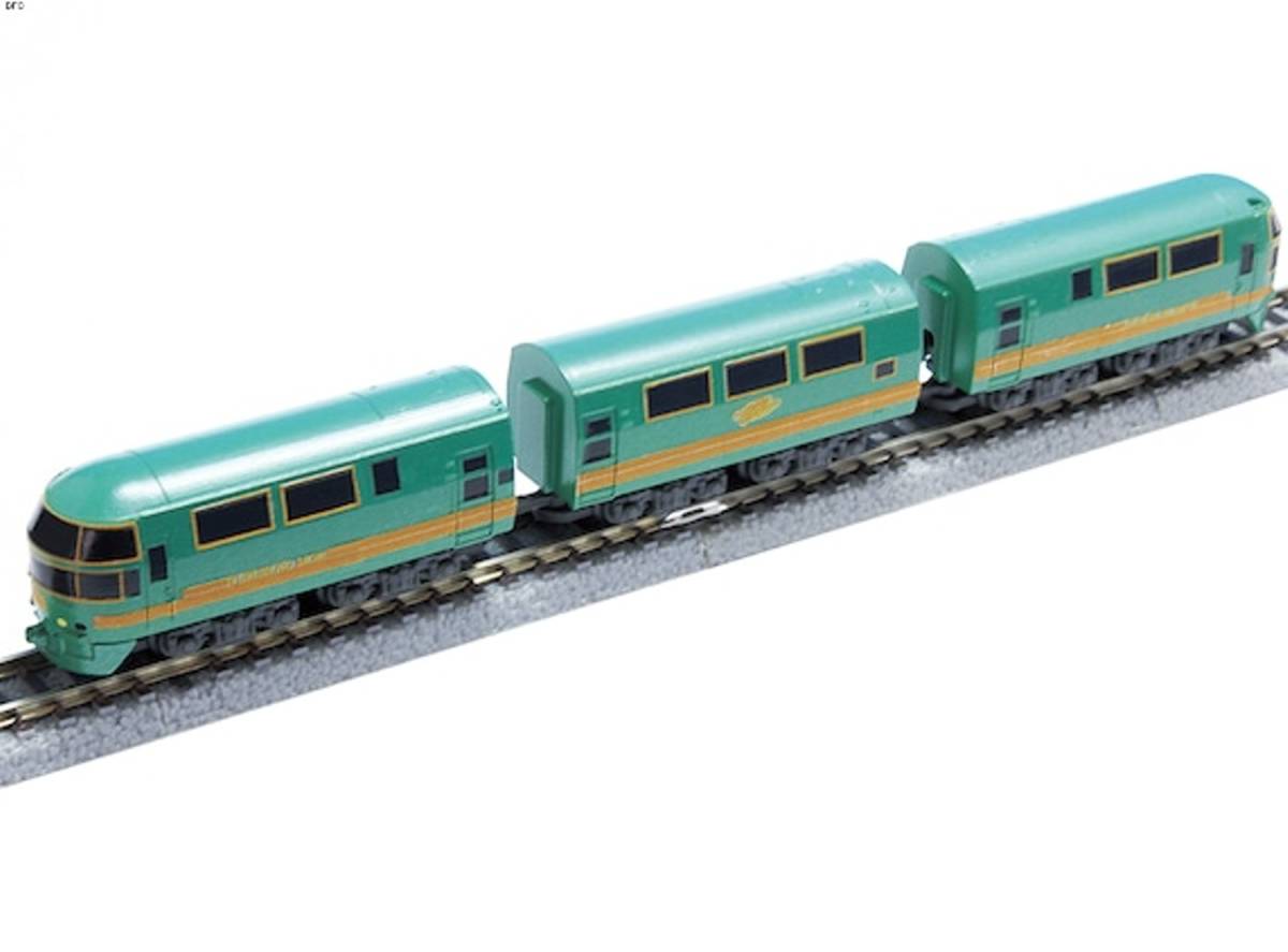 Zゲージ キハ71系 ゆふいんの森 ディーゼルカー 鉄道模型 ストラクチャー ジオラマ 送料無料_画像3