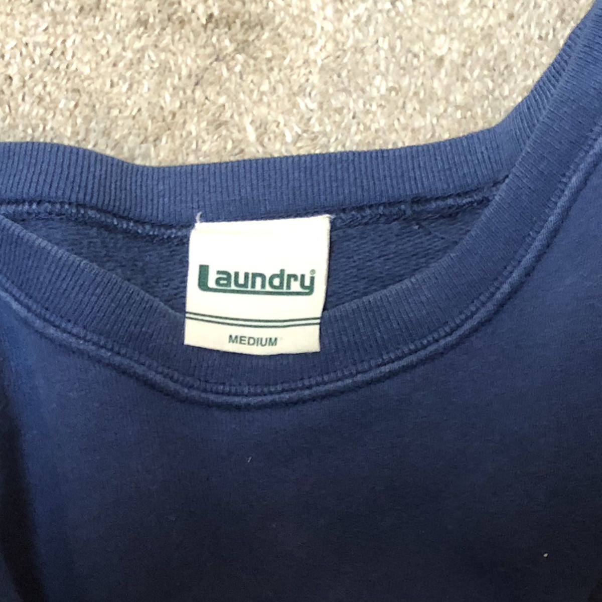 Laundry ランドリー・スウェット トレーナー メンズ Mサイズの画像4