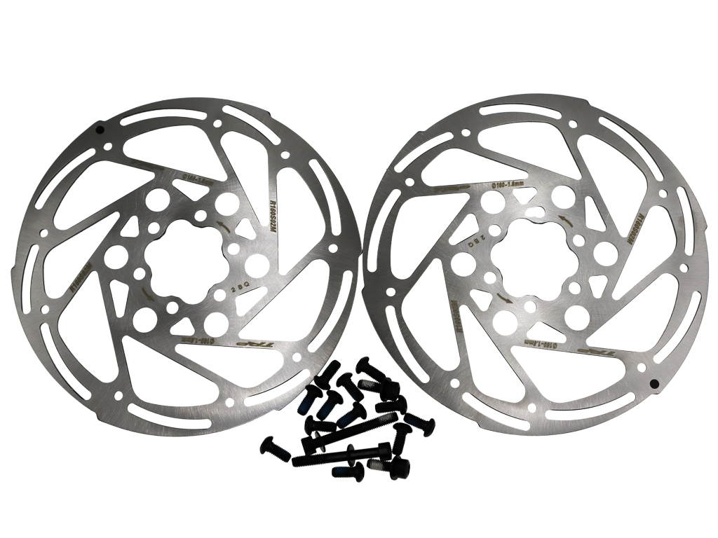 TRP HY/RD Flat Mount ハイブリッド油圧ディスクブレーキ 前後セット ローター付属 黒 - 台湾から出荷_画像5