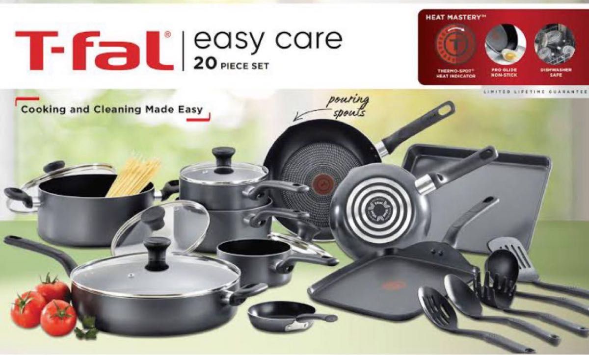 限定商品【新品・未開封 】T-fal easycare ガス火専用 20点セット