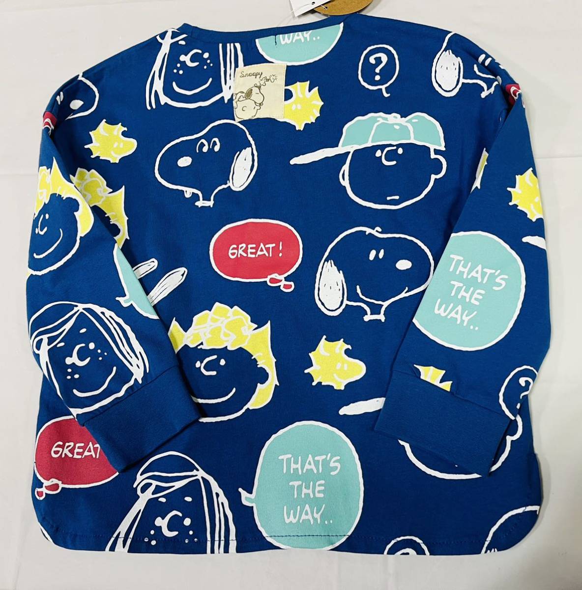 ★1023*激安sale!!新品 こども服 　長袖Tシャツsize120　1枚★PEANUTS.スヌーピー_画像3