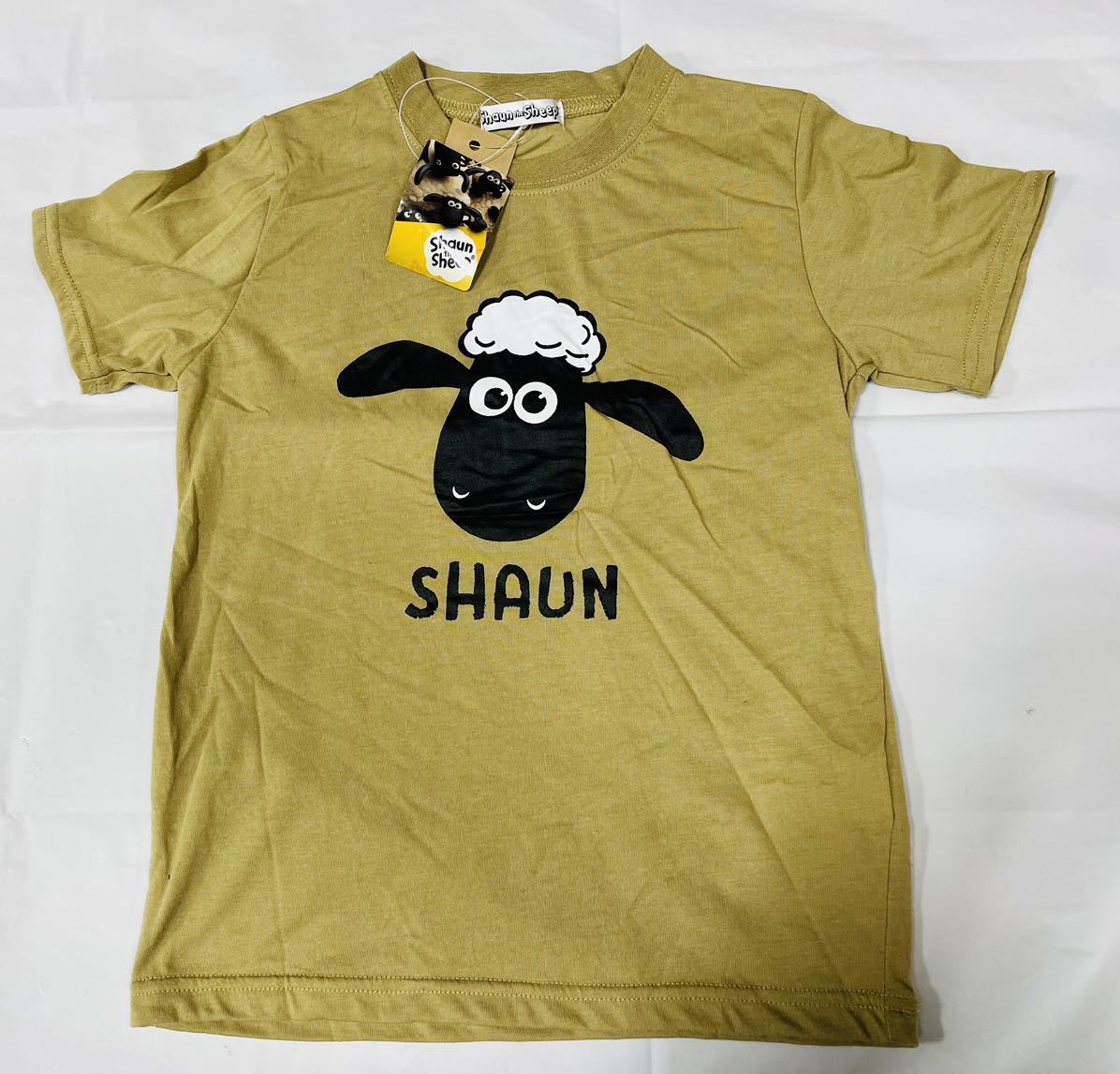 ★1041*激安sale!!新品 こども服 　半袖Tシャツsize130　1枚★ひつじのショーン/Shaun the sheep_画像1