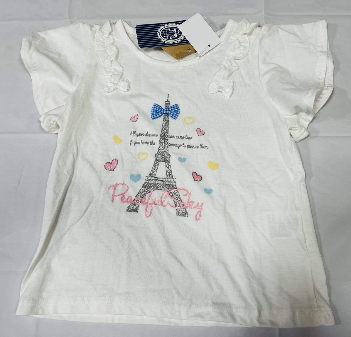 ★4861*激安sale!!新品 こども服 　半袖Tシャツsize130　1枚★Sunny River_画像1