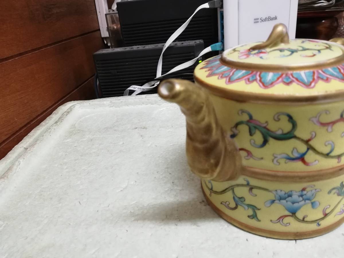 配送員設置 ♢中国 古玩古美術 龍形 茶壺 急須 宜興窯 アンティーク