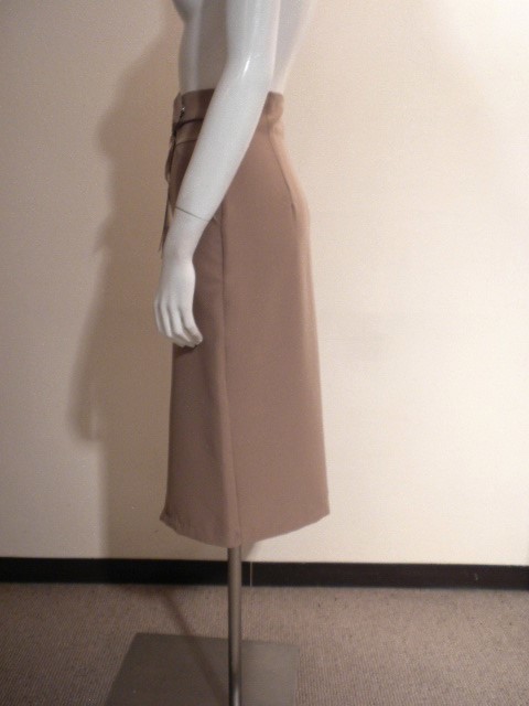  prompt decision! new goods 2023SS model *. Italy [RINASCIMENTO]*li not equipped men to* woman times to raise design. Camel beige group ~ tight skirt!S size 