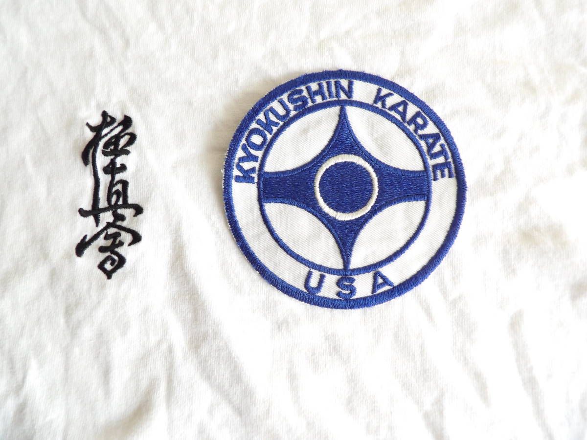 ▼▲極真会館 U.S.A KYOKUSHIN KARATE・ワッペン▼▲_Tシャツは付属しておりません。