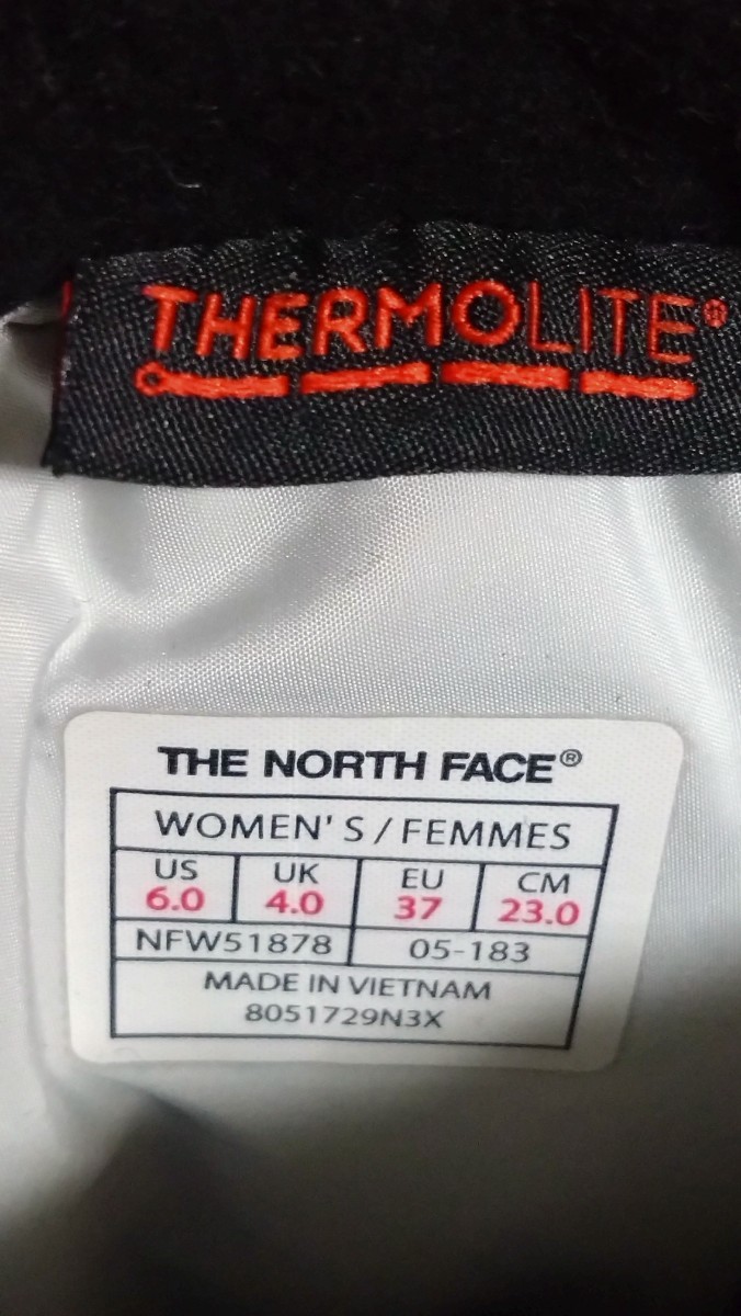 THE NORTH FACE ブーツ 23cm レディース ザ ノースフェイス ほぼ新品 中古 古着 ウィンターブーツ 冬靴_画像7