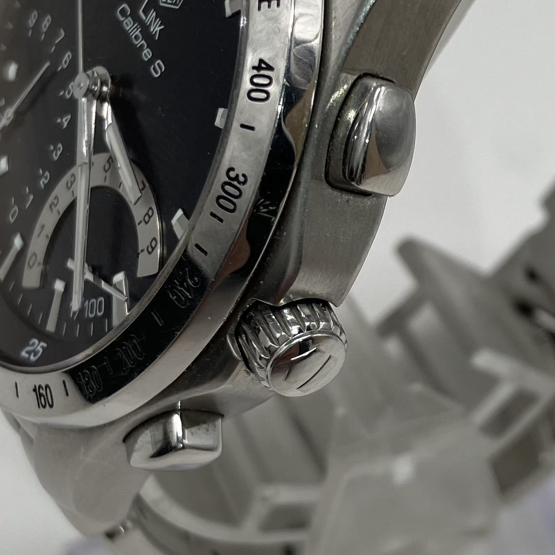 ■【売り切り】TAG HEUER（タグ・ホイヤー）メンズ腕時計 リンク キャリバーS クロノグラフ CJF7110-0 QZ_画像2