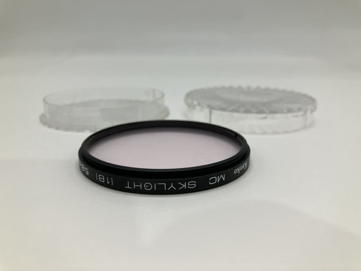 @【売り切り】Kenko（ケンコー）レンズフィルター MC SKYLIGHT［1B］58mm ⑤_画像2