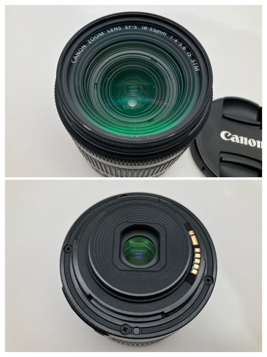 ☆【売り切り】Canon（キヤノン）デジタル一眼 EOS Kiss X9i レンズ EF-S 18-55mm 1:4-5.6 IS STM 55-250mm 1:4-5.6 IS STM_画像8