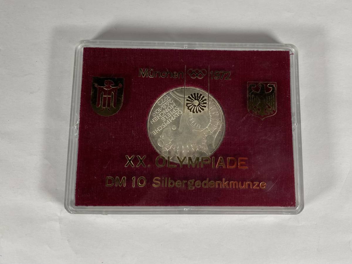▲ 【1円スタート】 西ドイツ　ミュンヘンオリンピック記念コイン　1972年▲hi49_画像3