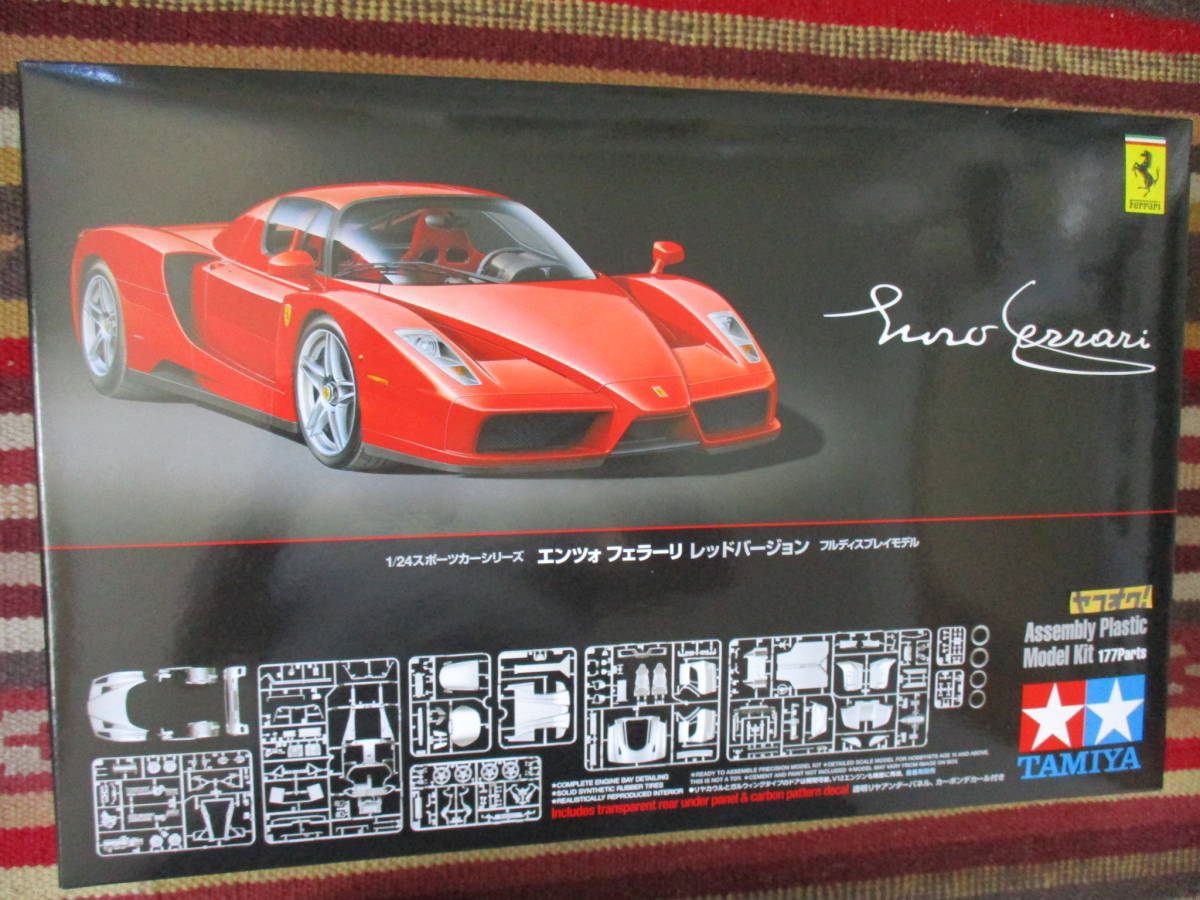 タミヤ 1/24 Enzo Ferrari エンツォ フェラーリ レッドバージョン
