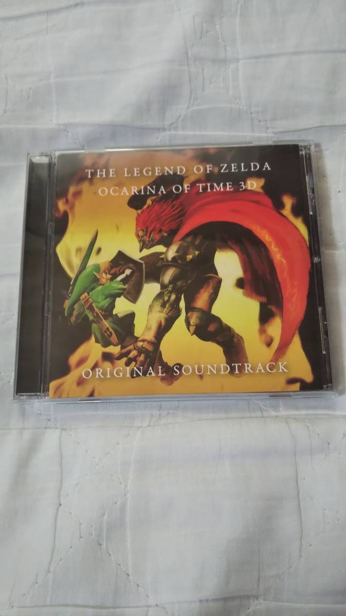 CD THE LEGEND OF ZELDA OCARINA OF TIME 3D ORIGINAL SOUNDTRACK クラブニンテンドーポイント交換品　※送料無料※_画像1