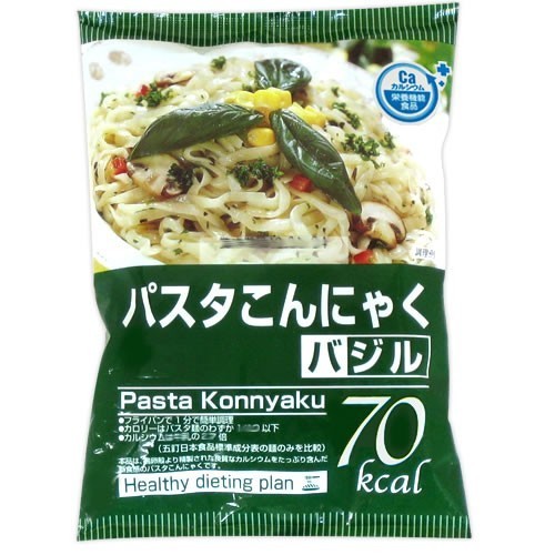  konnyaku pasta basil sauce ×12 meal [ free shipping ]