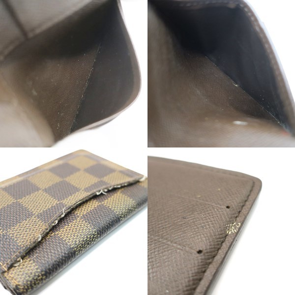 LOUIS VUITTON ルイヴィトン N61721 オーガナイザー・ドゥポッシュ ダミエ 名刺入れ カードケース 中古品 used AB_画像7