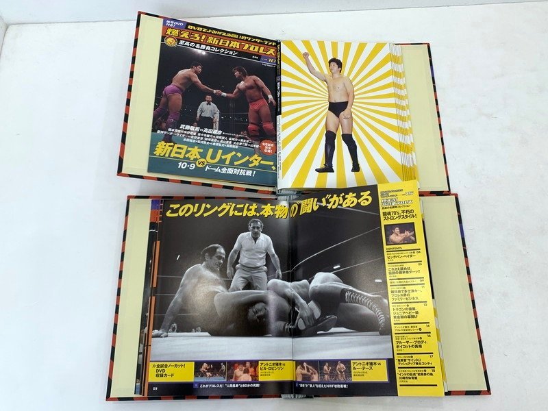 【中古】燃えろ！新日本プロレス DVD　全巻セット 冊子付き　全67巻＋エクストラ+特典【同梱不可】_画像5