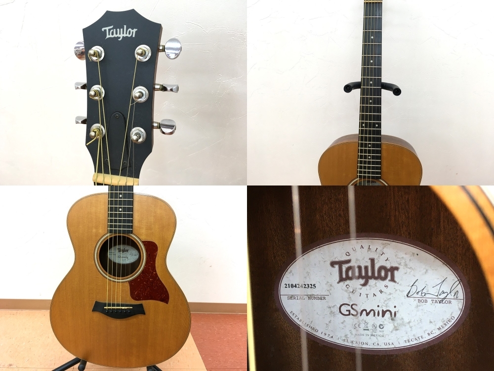 ◇【同梱不可】【180】中古品 Taylor テイラー GSmini アコースティックギター ソフトケース付き ※ケースに色褪せあり_画像6