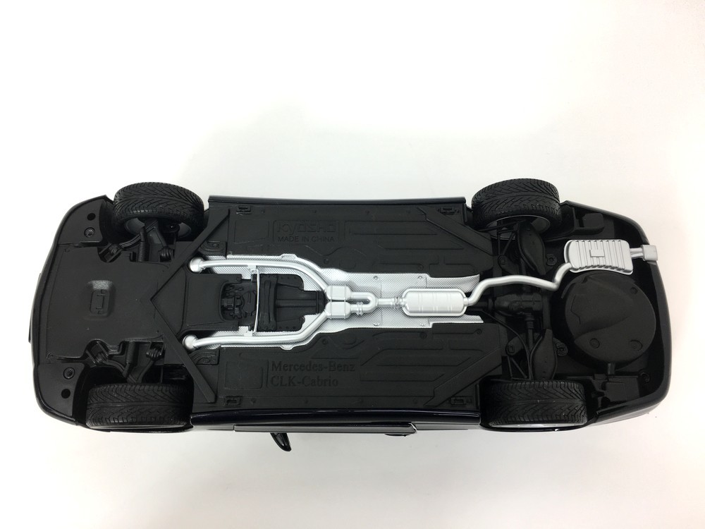 【同梱不可】【60】中古品 京商 KYOSHO Mercedes-Benz CLK-Cabrio CLK500 カブリオレ ネイビー_画像6