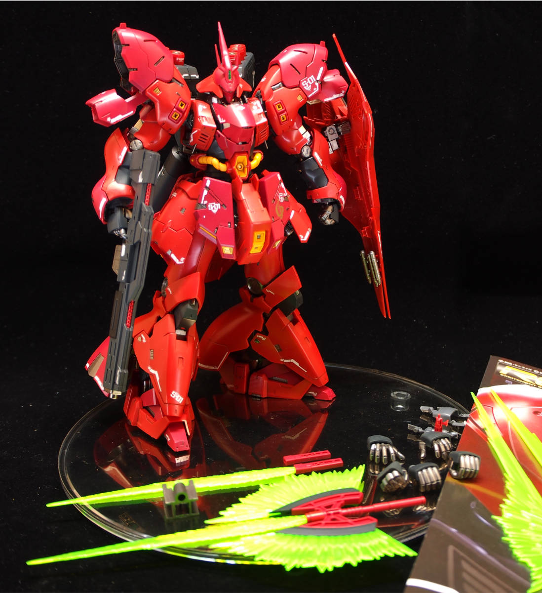 機動戦士ガンダム】 RG サザビー 塗装済み完成品 ガンプラ 逆襲 機動戦士ガンダム】 RG サザビー 塗装済み完成品 ガンプラ 逆襲
