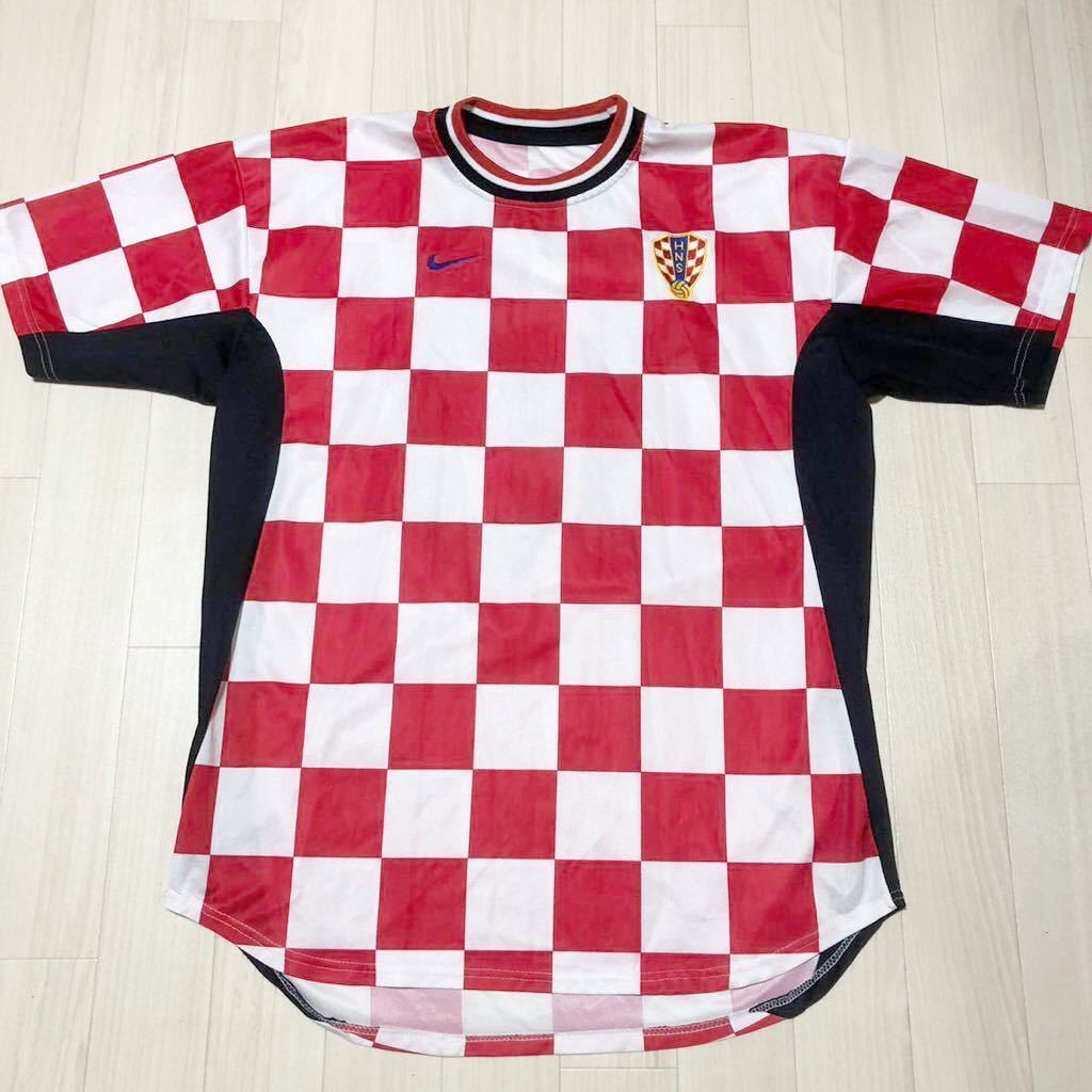 vintage NIKE クロアチア代表 ユニフォーム レプリカ 10 ボバン ユーゴスラビア ビンテージ ヨーロッパ EURO 90s モドリッチ_画像2