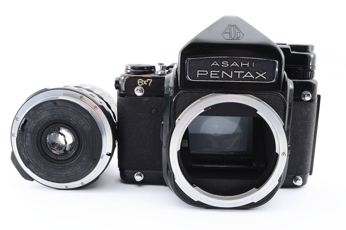 ペンタックス 6x7 中判フィルムカメラ レンズ2個付き PENTAX