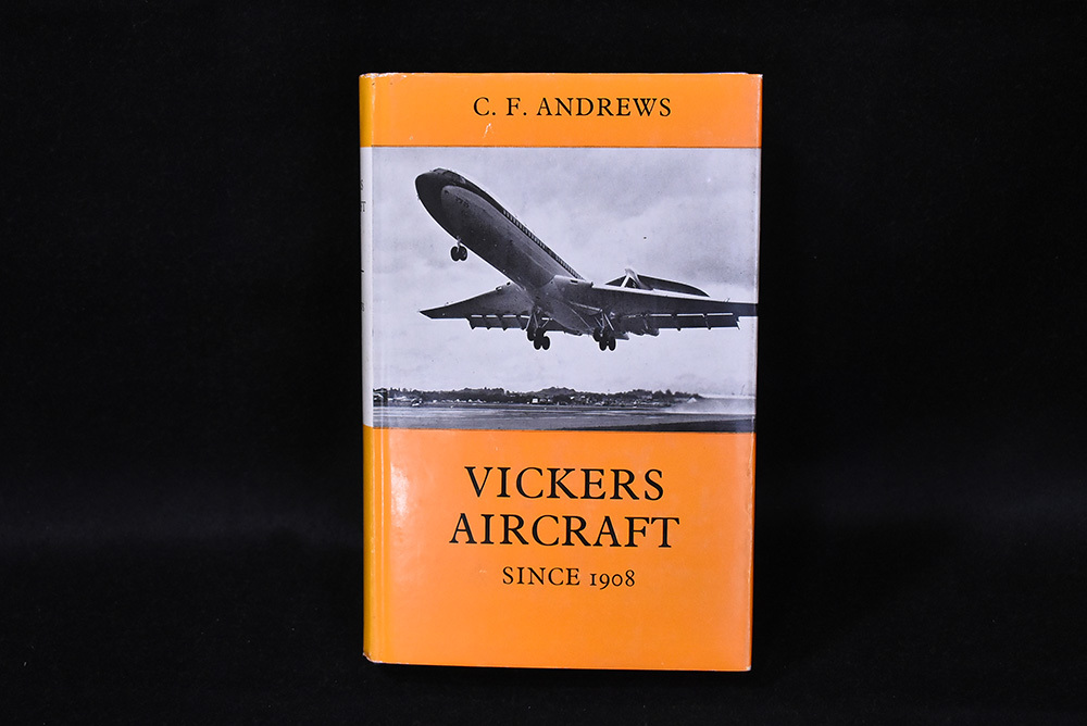 古い/本/VICKERS AIRCRAFT/1908年/航空機/ C.F.ANDREWS/研究/宇宙航空学/書籍/ULG2202_画像1