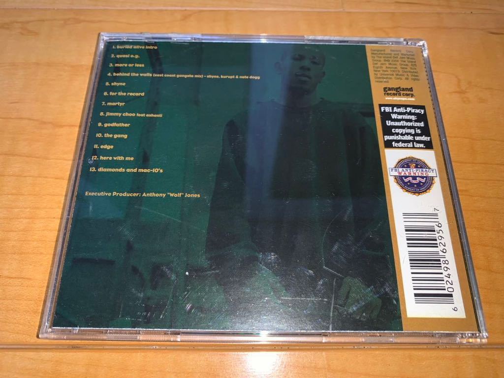 【即決送料込み】Shyne / シャイン / Godfather Buried Alive / ゴッドファーザー・バリード・アライヴ 輸入盤CD / Green Label