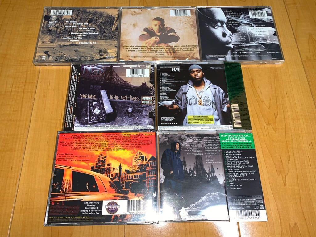 【即決送料込み】Nas アルバム7作品セット/ ナズ / Illmatic / It Was Written / i am… / Stillmatic / God's Son / Hip Hop Is Dead_画像2