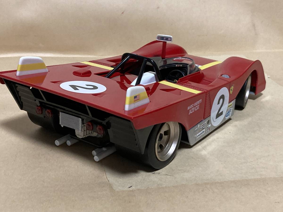 1/18 SHELL 特製　1972' Ferrari 312P #2 & Recing Fuel Pump 　箱なし　同梱不可_画像6