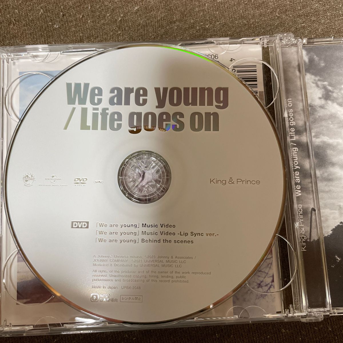 King &Prince We are young/Life goes on  初回限定盤B 